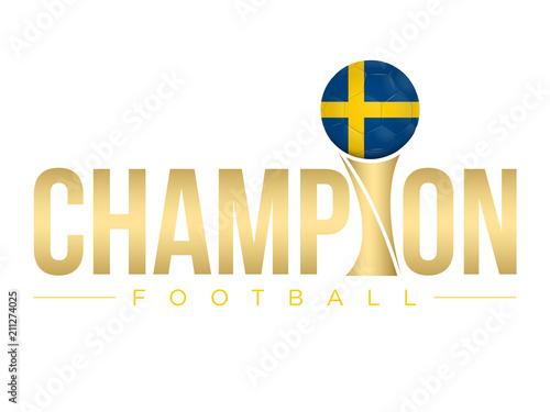 SUÈDE - CHAMPION FOOTBALL 