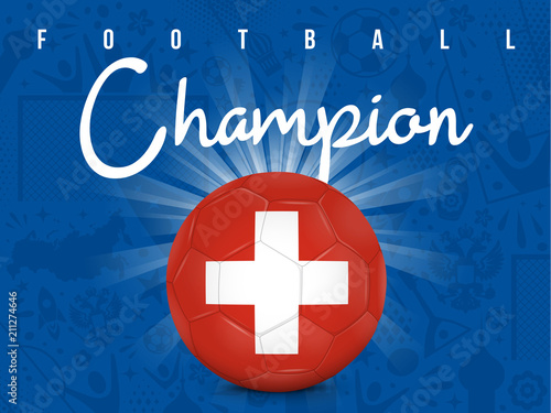 SUISSE - CHAMPION FOOTBALL 