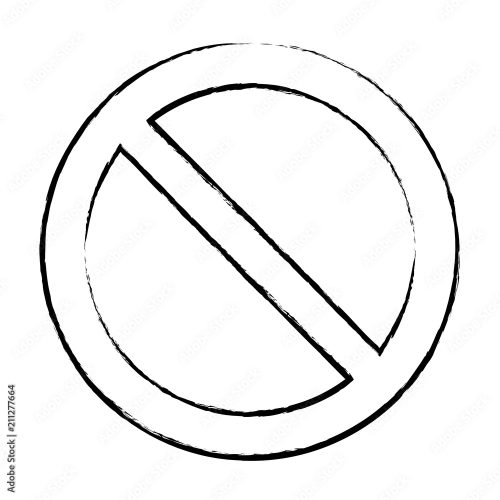 forbidden sign icon over white background, vector illustration forbidden sign icon over white background, vector illustration