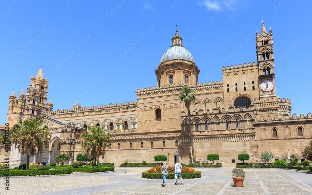 Metropolitan Cathedral of the Assumption of Virgin Mary in Palermo, Sicily 