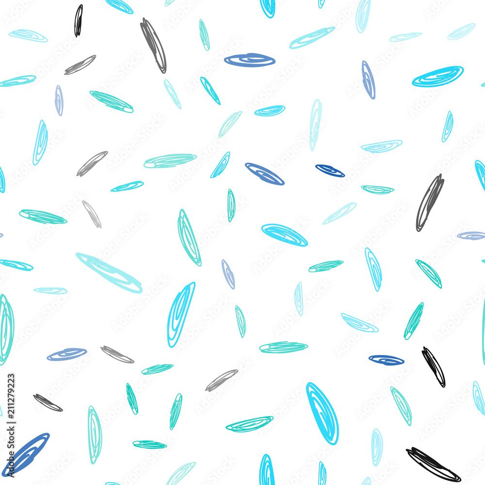 Dark BLUE vector seamless pattern with spheres. Dark BLUE vector seamless pattern with spheres.