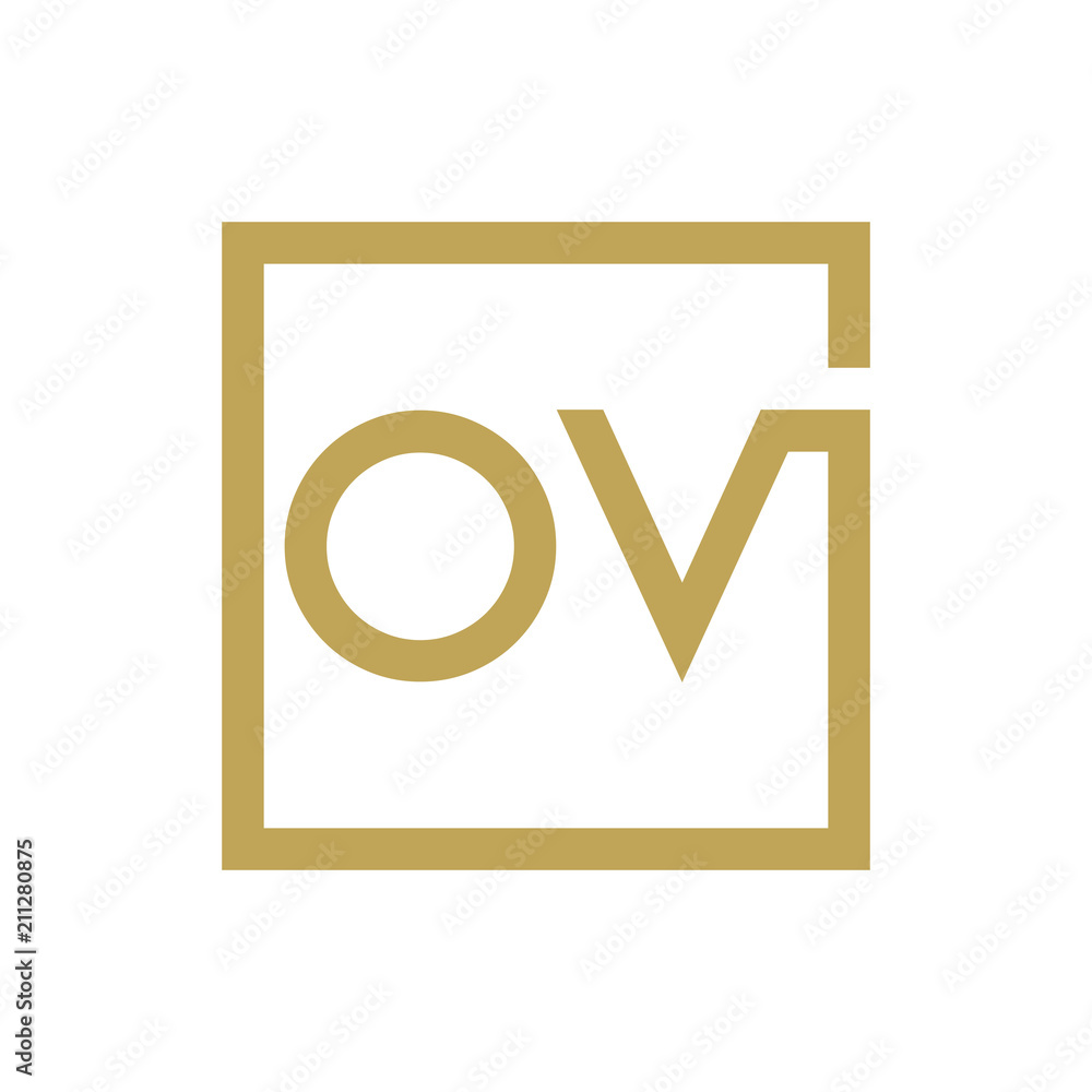 two letter logo line square OA TO OZ two letter logo line square OA TO OZ