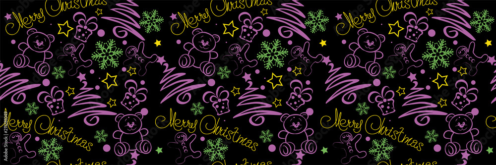 Christmas dark background Christmas dark background