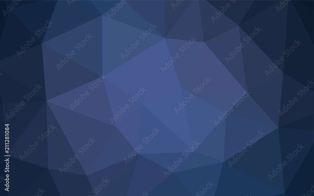 Light BLUE vector polygonal pattern. Light BLUE vector polygonal pattern.