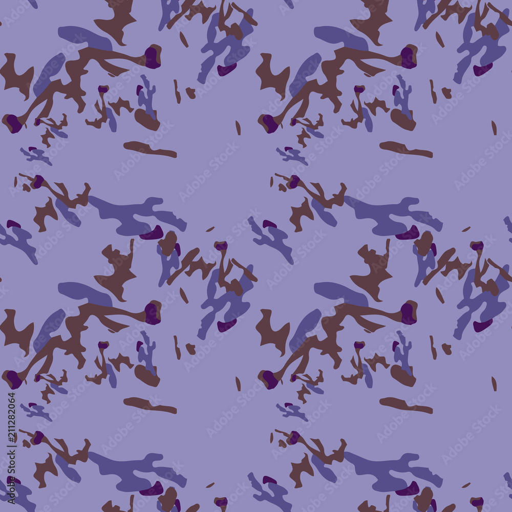 Camo background in different shades of violet and brown colors Camo background in different shades of violet and brown colors