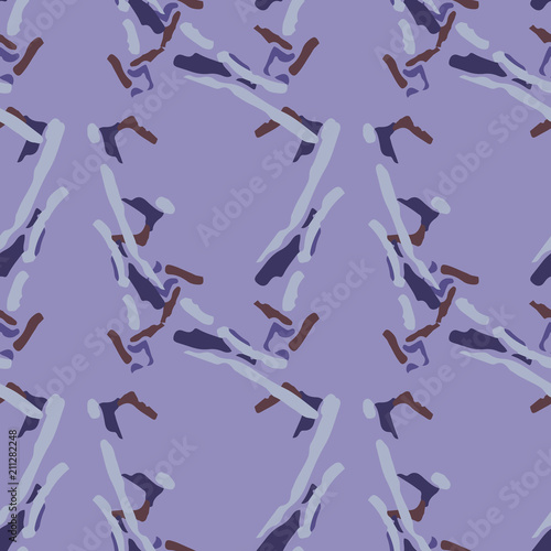 Camo background in different shades of violet and brown colors