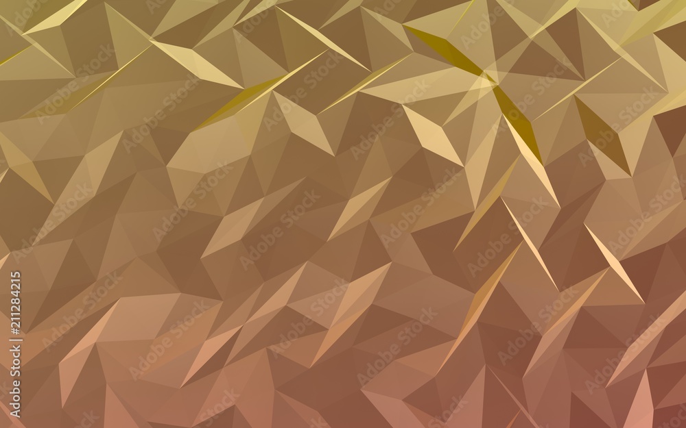 Abstract triangle geometrical orange background. Geometric origami style with gradient. 3D illustration Abstract triangle geometrical orange background. Geometric origami style with gradient. 3D illustration