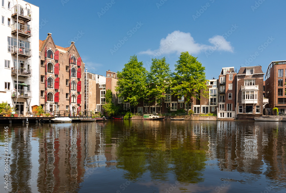 Apartment area in Amsterdam