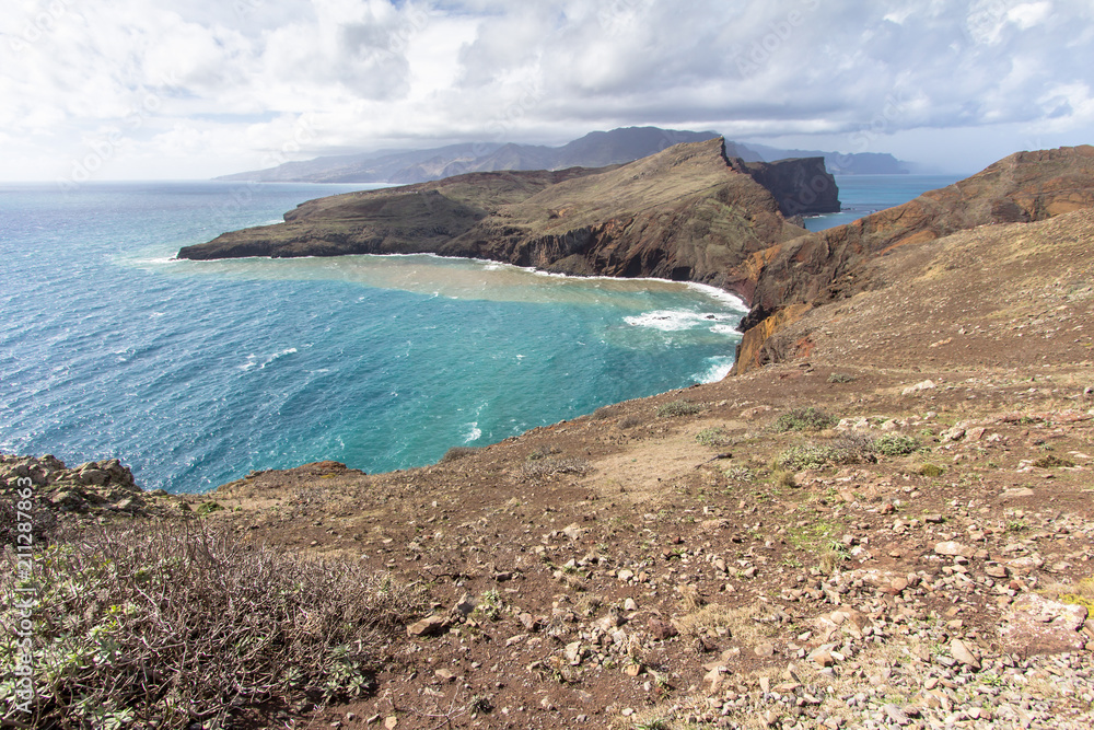 North coast of Ponta de Sao Lourenco, Madeira, Portugal