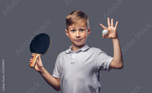 Redhead schoolboy dressed i...