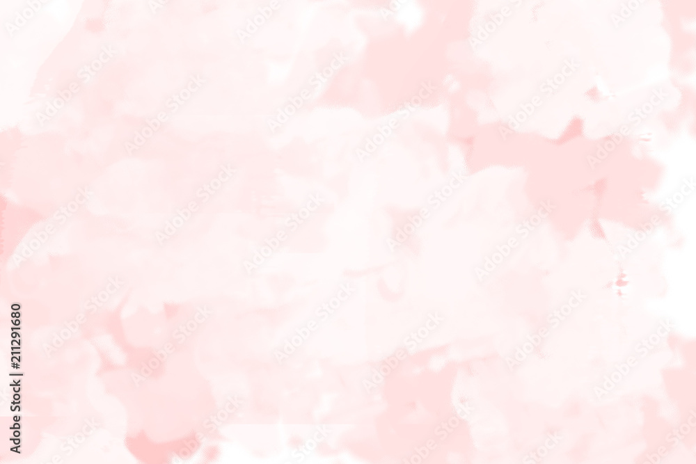 Fototapeta premium Light pink watercolor background