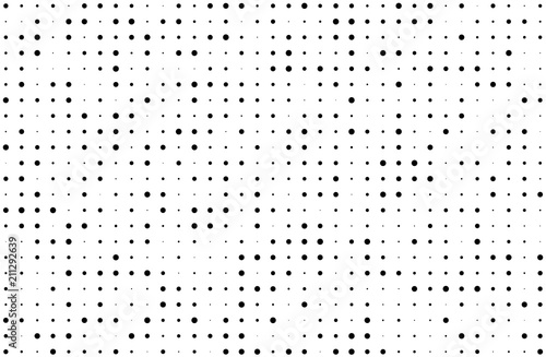 Grunge halftone background. Digital gradient. Dotted pattern with circles, dots, points Vector illustration