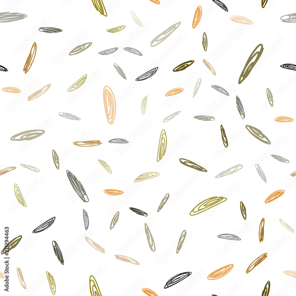 Dark Green, Yellow vector seamless cover with spots. Dark Green, Yellow vector seamless cover with spots.