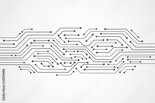 Abstract Technology Background , circuit board pattern photo