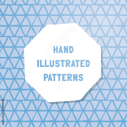 Vector hand-illustrated seamless texture.