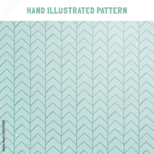 Vector hand-illustrated seamless texture.