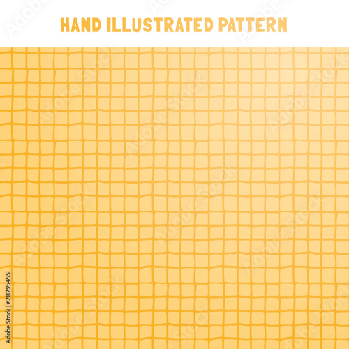 Vector hand-illustrated seamless texture.