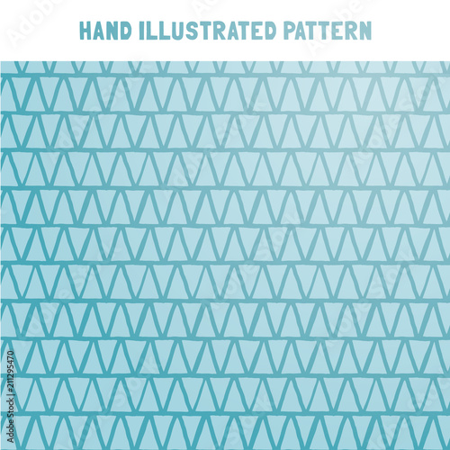 Vector hand-illustrated seamless texture.