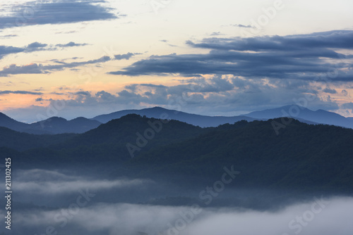 Dawn Over Appalachian Mountains - Great Smoky Mountains National Park © junej