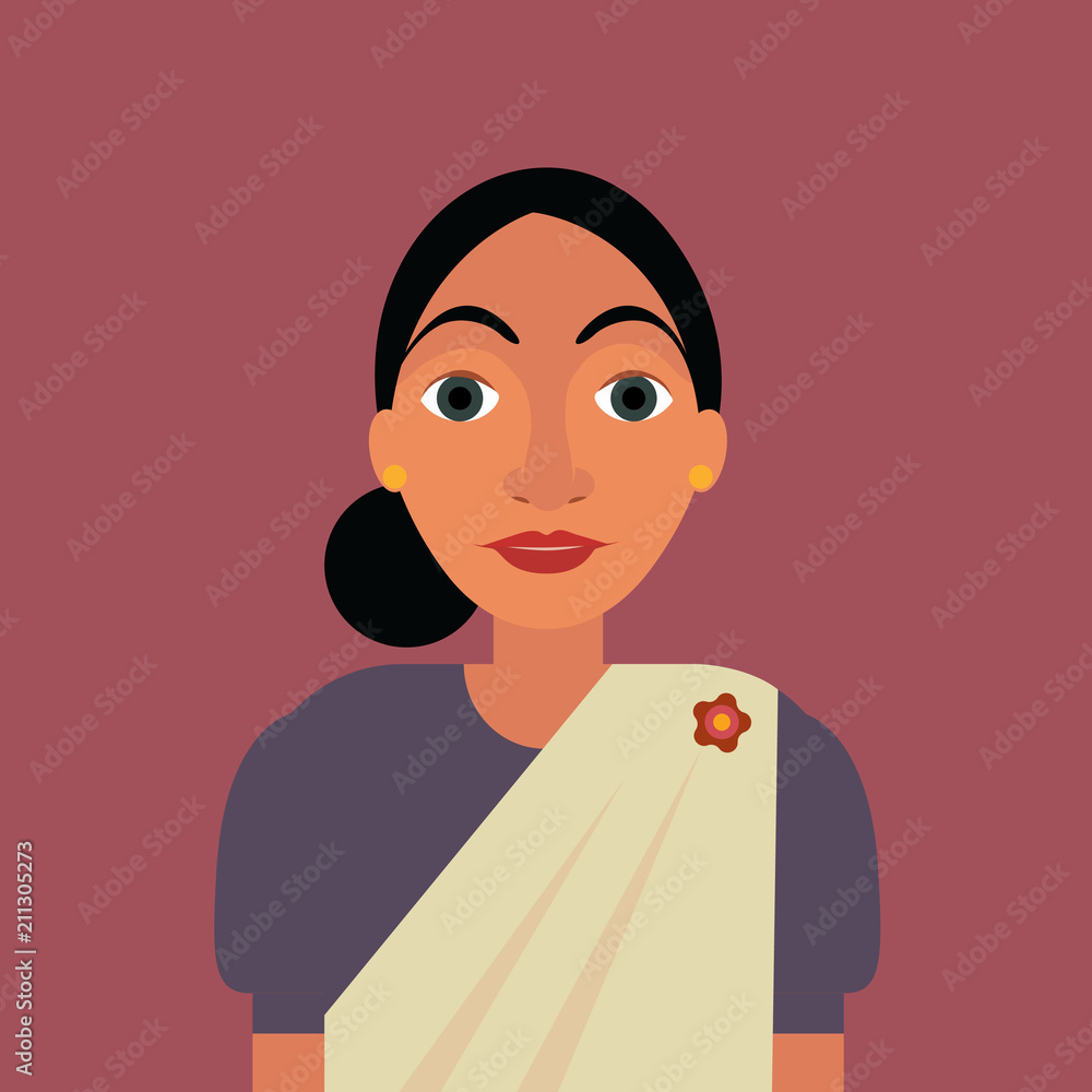 Illustration of a woman in Sri Lankan saree. For magazine, book, poster, card, picture frames and web pages. Illustration of a woman in Sri Lankan saree. For magazine, book, poster, card, picture frames and web pages.