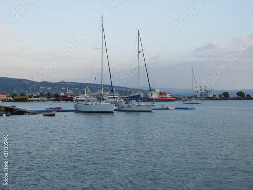 coast boat and sea