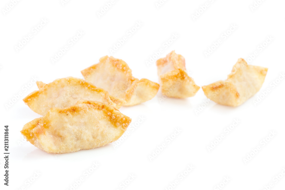 warm dish on white background warm dish on white background