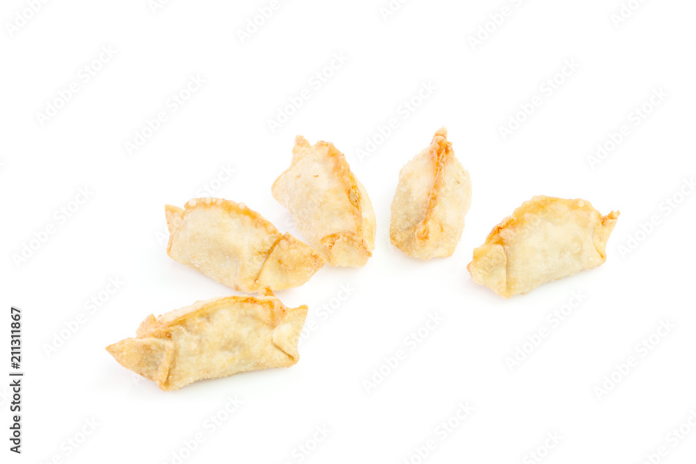 warm dish on white background warm dish on white background