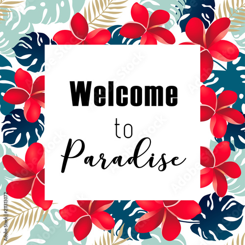 Welcome to paradise.