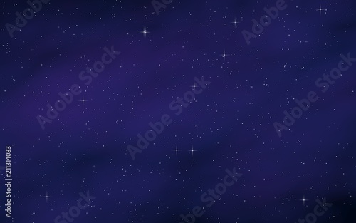 Colorful and beautiful space background. Outer space. Starry outer space texture. 3D illustration © Plastic man