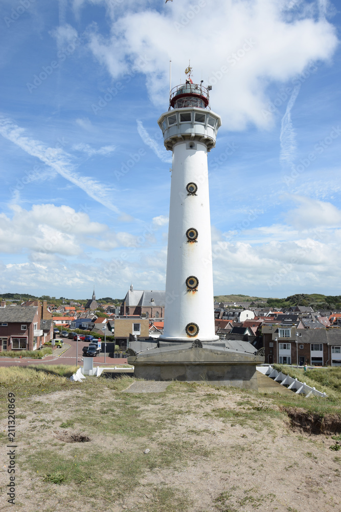 Leuchtturm in Egmond aan Zee