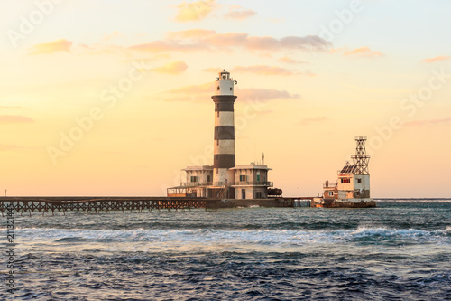 Lighthouse. Deadalus reef. © Artur