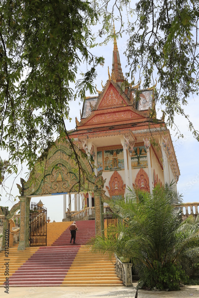 Temple Bouddhiste au Cambodge