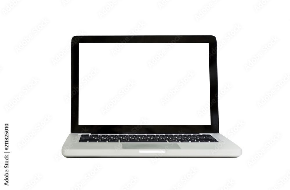 Laptop computer isolated on white background Laptop computer isolated on white background