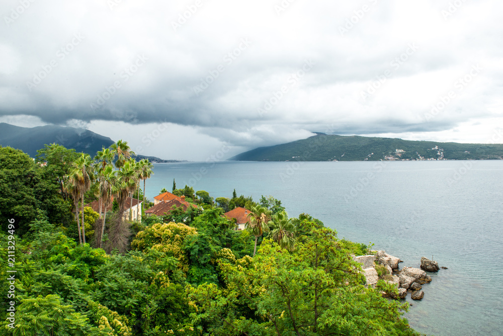 Herceg Novi. Old Town. The town located at the entrance to beautiful Bay of Kotor.