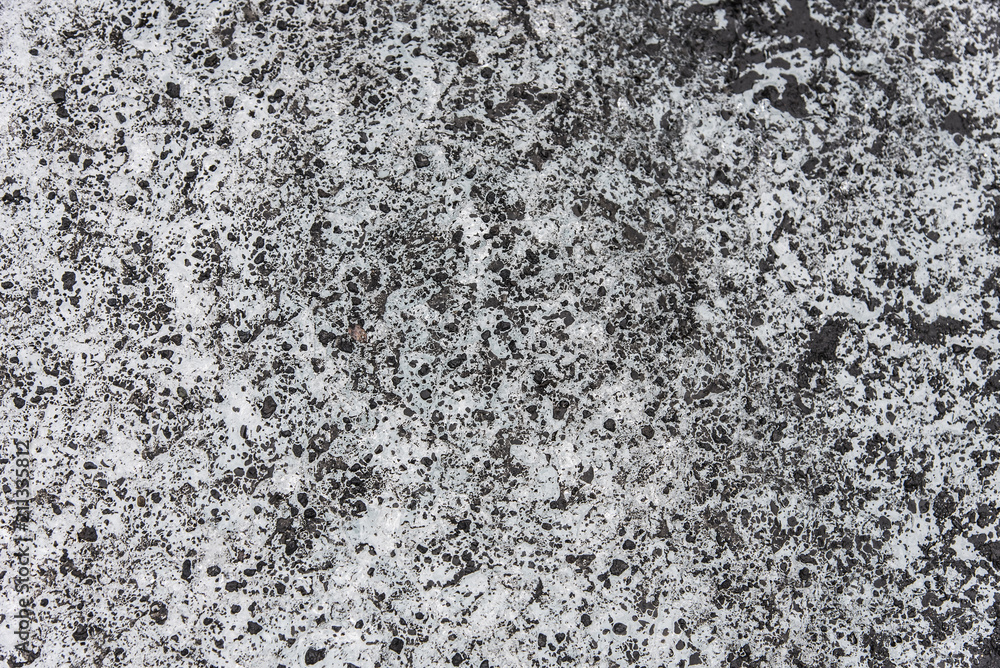 Sólheimajökull - Ice and rocks texture