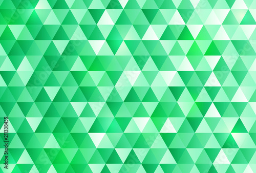 緑　トライアングル　背景