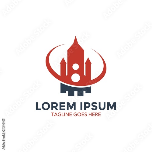 Unique Rocket Logo Template