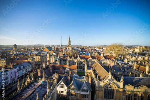 Cityscape of Oxford City. Oxfordshire, England, UK © Pawel Pajor