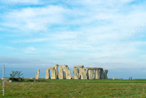 Stonehenge with clouds | England