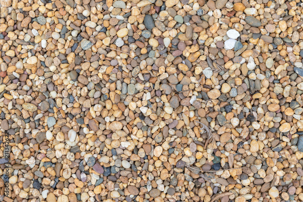 Small stones and gravel texture background. Small stones and gravel texture background.