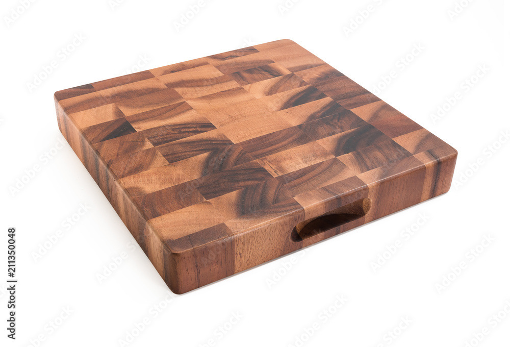 Wooden Chopping board isolated on white background Wooden Chopping board isolated on white background