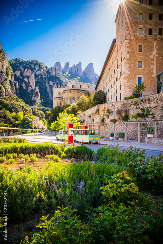 Photography Santa Maria de Montserrat Abbey, Catalonia, Spain