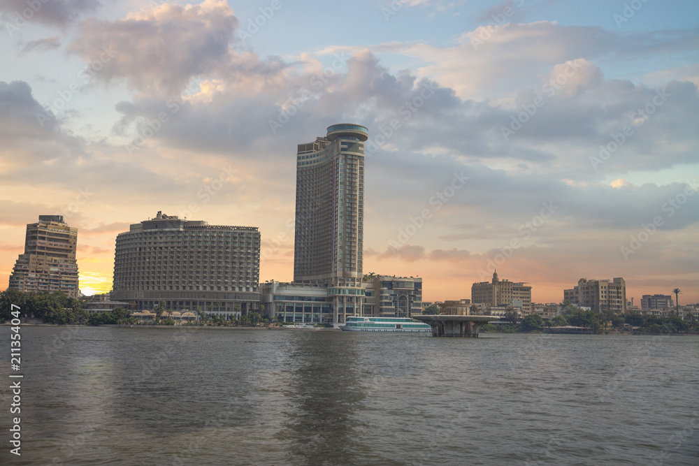 View of the city of Cairo