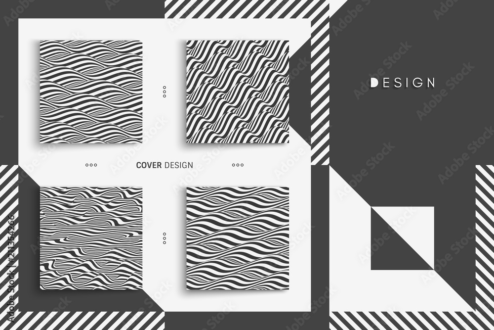 Cover design template. Vector illustration. Pattern can be used as a template for brochure, annual report, magazine, poster, presentation, flyer and banner.