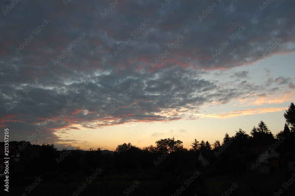 Sunset sky Sunset sky