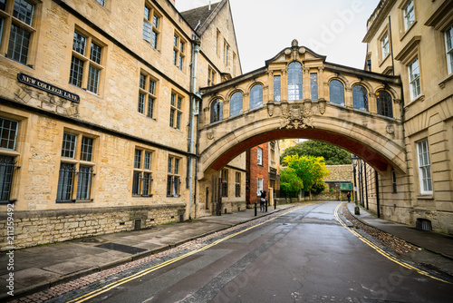 Hertford Bridge known as the Bridge of Sighs  is a skyway joining two parts of Hertford College  Oxford  UK