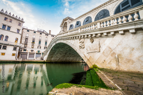 Rialto bridge in Venice, Italy