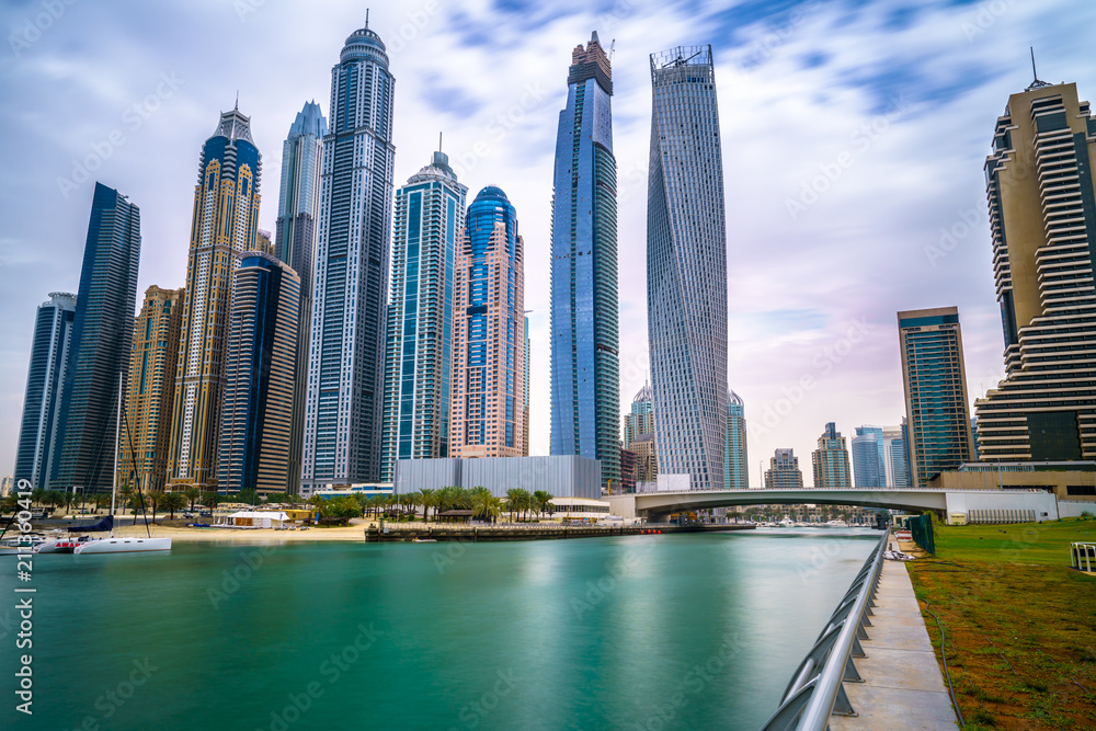 Obraz premium Dubai marina, UAE