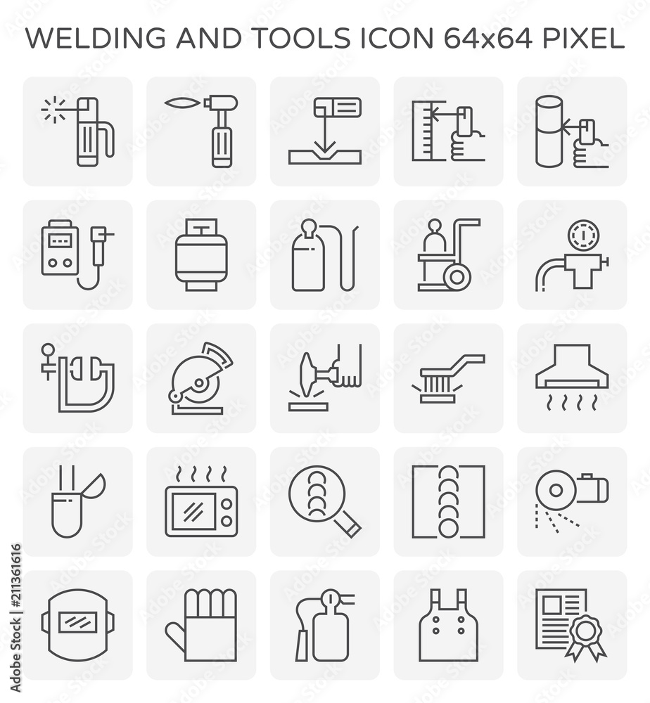 welding work icon welding work icon
