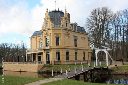 Estate Fraeylemaborg from the 14th century in Slochteren. The Netherlands photo